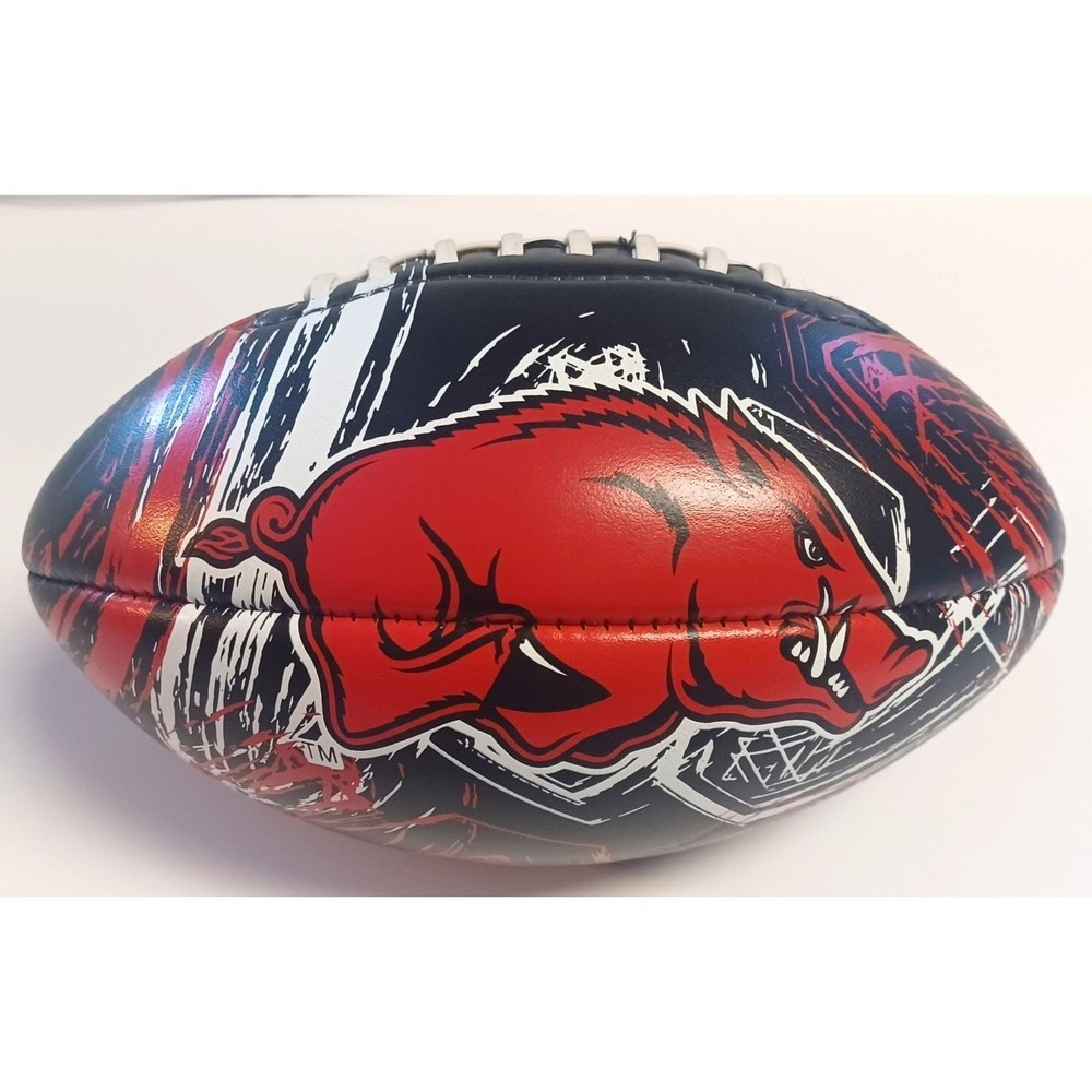 VTG Arkansas Razorbacks Junior Football Fotoball Sports Graphic Souvenir NCAA